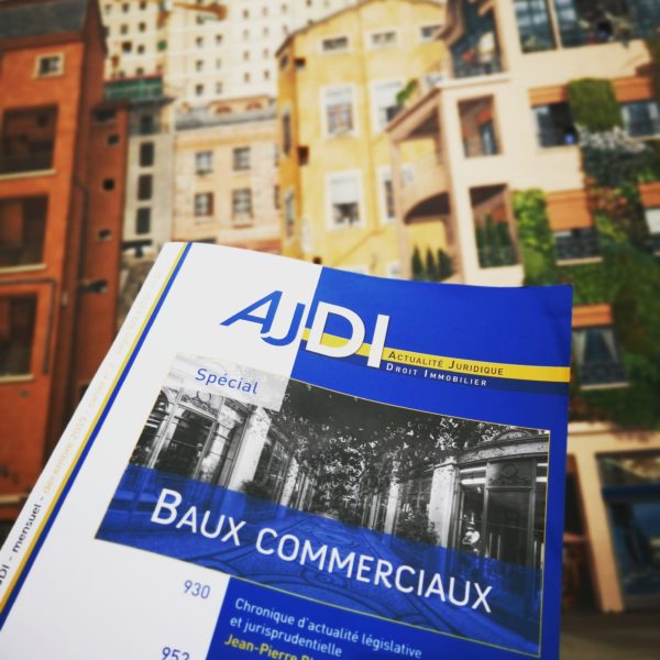 AJDI DALLOZ SPECIAL BAUX COMMERCIAUX IFC EXPERTISE EXPERTS IMMOBILIERS LYON FRANCE